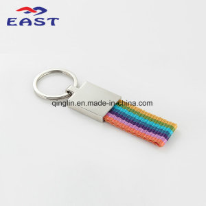 New Design Rainbow Polyester Key Holder for Promotion