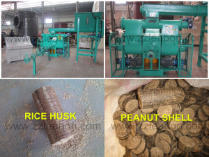 China Produce Biomass Fuel Wood Straw Briquette Machine
